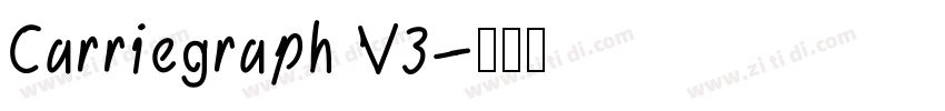 Carriegraph V3字体转换